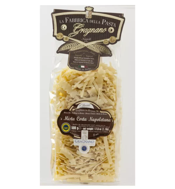 Pasta di Gragnano I.G.P. ‘A Mista Corta “La Fabbrica della Pasta” - 500 gr