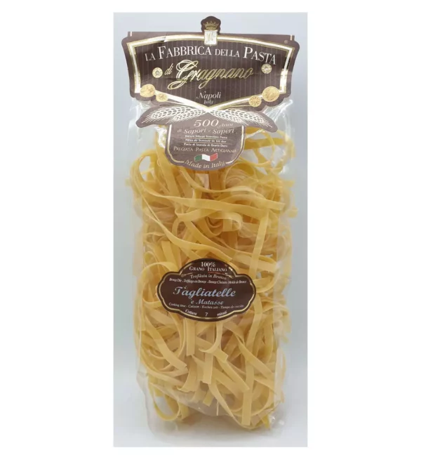 Pasta di Gragnano I.G.P. 'E Matasse Tagliatelle' La Fabbrica della Pasta - 500gr