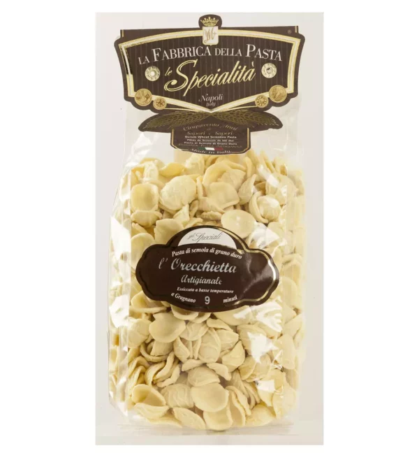 Pasta di Gragnano I.G.P. Orecchietta artigianale “La Fabbrica della Pasta” - 500 gr